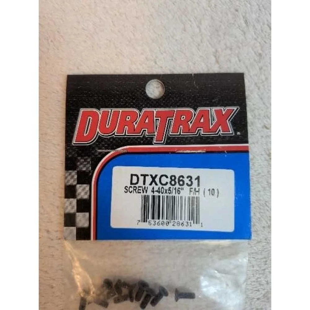 DURATRAX DTXC8631 SCREW 4-40x5/16